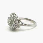 Diamond Cluster Ring 18ct White Gold - Jordans Jewellers