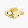 9ct Yellow Gold Preowned Pearl Ring