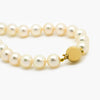 NEW 18 Carat Yellow Gold Akoya Pearl Necklace 8.5x9mm