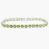Silver Peridot Bracelet - Jordans Jewellers