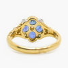 New 9 Carat Yellow Gold Sapphire and Diamond Ring