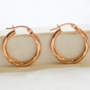 NEW 9 Carat Rose Gold Hoop Earrings