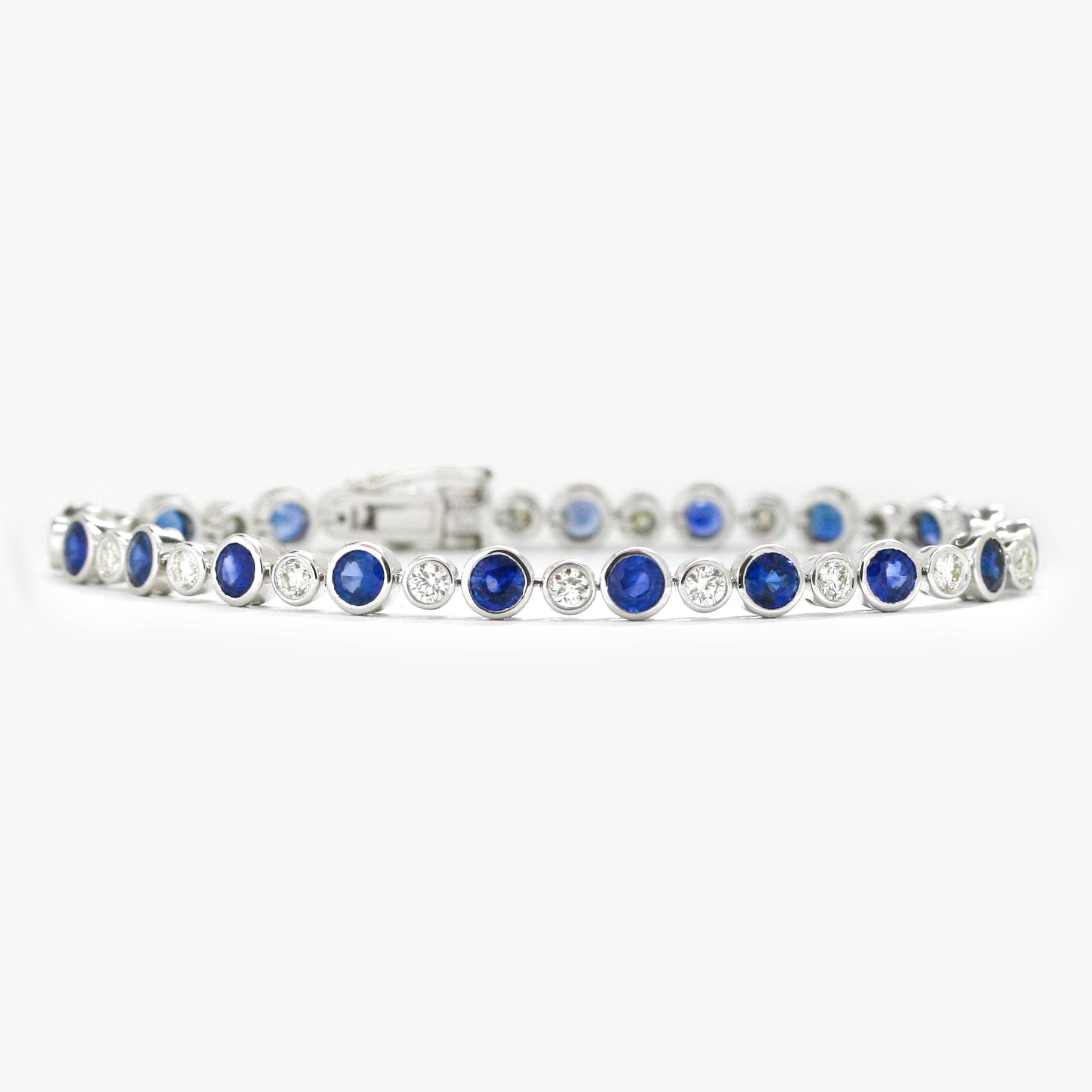 NEW Sapphire & Diamond Bracelet - Jordans Jewellers