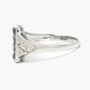 NEW 9 Carat White Gold Sapphire & Diamond Ring