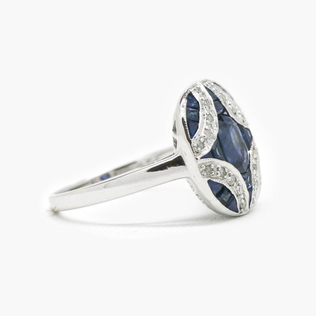 NEW Sapphire & Diamond Ring - Jordans Jewellers