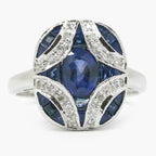 NEW Sapphire & Diamond Ring - Jordans Jewellers