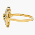 NEW 9 Carat Yellow Gold Ruby & Diamond Ring - Jordans Jewellers