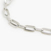 Silver Oval Linked Chain