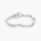 Silver Waterfall T-Bar Bracelet - Jordans Jewellers