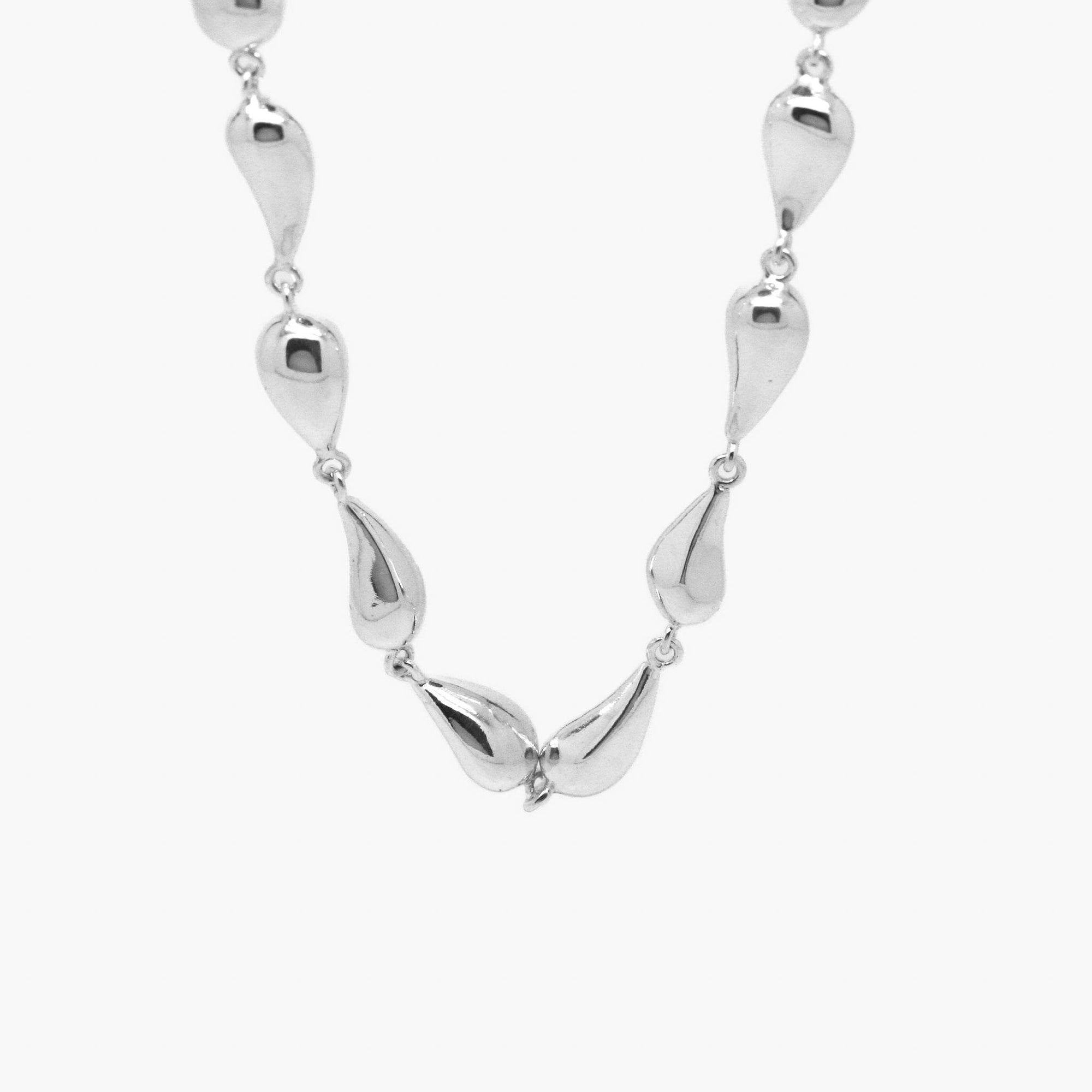 Silver Waterfall T-Bar Necklace - Jordans Jewellers