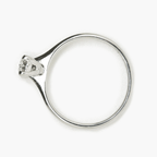 Platinum Diamond Solitaire Oval Brilliant Ring - Jordans Jewellers