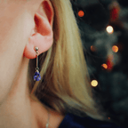 NEW Pear Shaped Tanzanite Drop Earrings - Jordans Jewellers