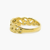NEW 9 Carat Yellow Gold Flower and Vine Ring