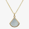 NEW Silver Gold Plated Mother of Pearl Pendant Necklace