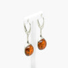 Baltic Amber & Silver Drop Earrings - Jordans Jewellers