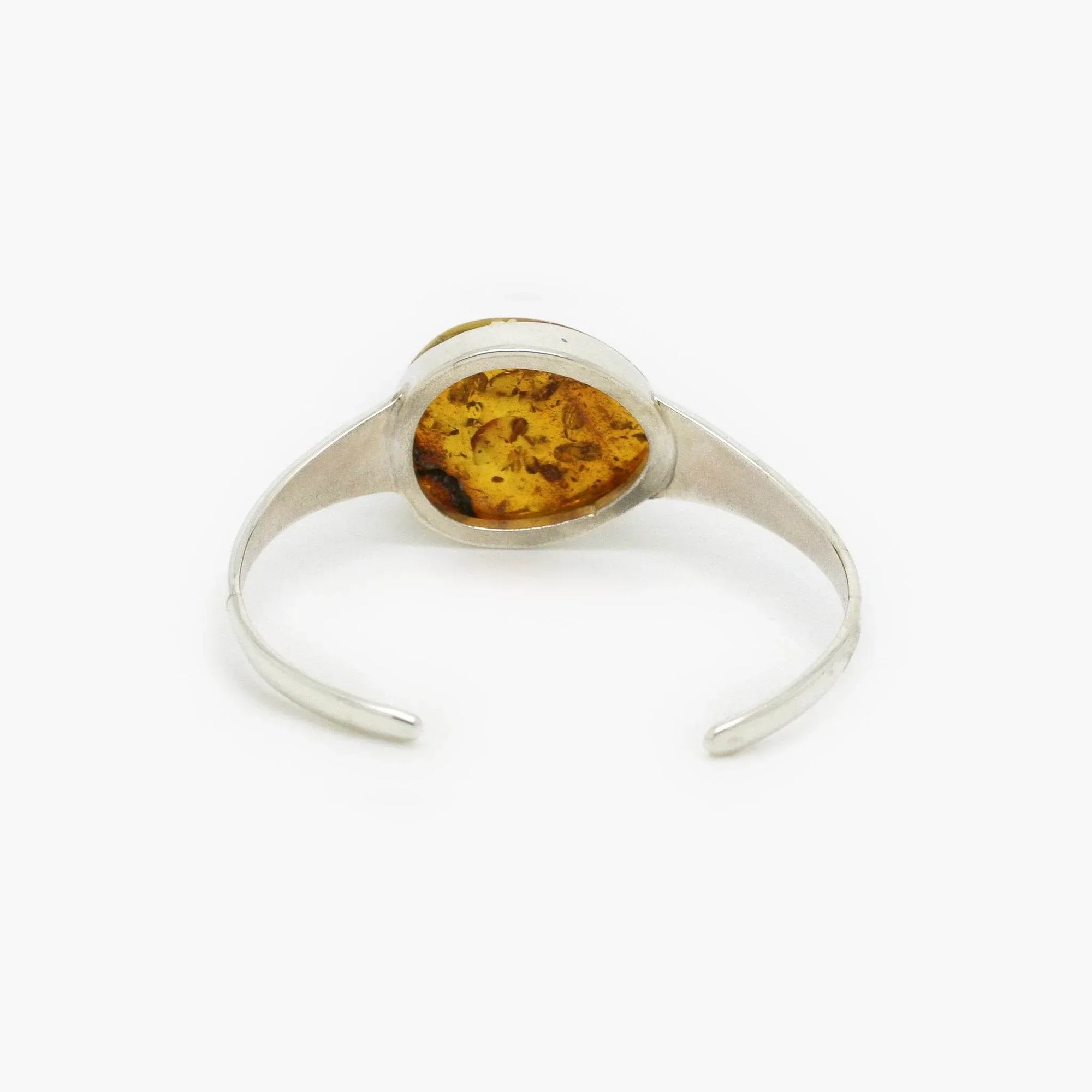 Oval Amber Bangle - Jordans Jewellers