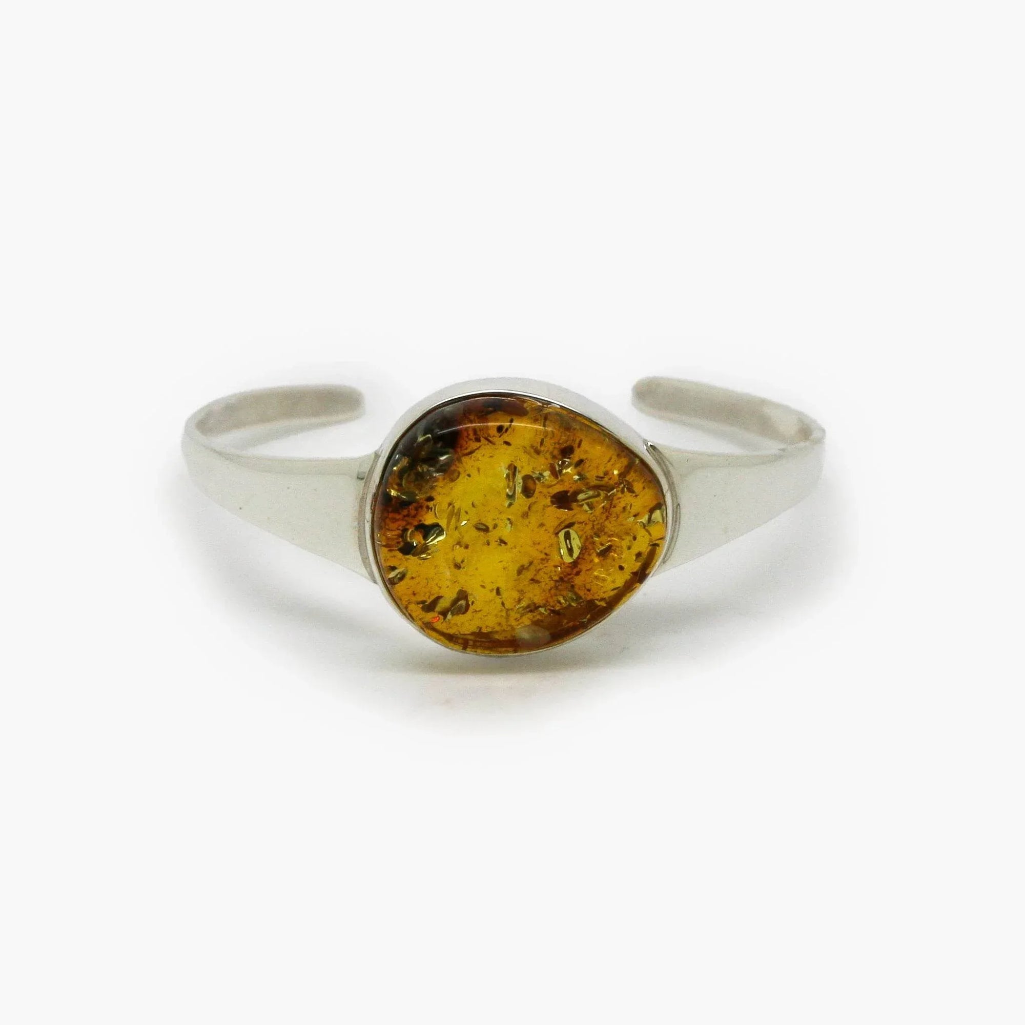 Oval Amber Bangle - Jordans Jewellers