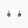 Silver Amethyst Drop Earrings - Jordans Jewellers
