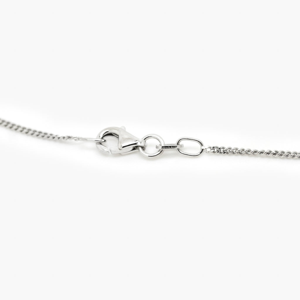 Silver Amethyst & Cubic Zirconia Twist Pendant Necklace