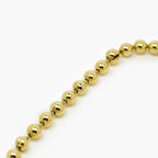 14ct Yellow Gold Adjustable Beaded Bracelet - Jordans Jewellers