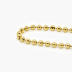 14ct Yellow Gold Adjustable Beaded Bracelet - Jordans Jewellers
