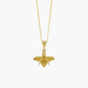 Bumblebee Pendant Necklace in 9ct Yellow Gold - Jordans Jewellers