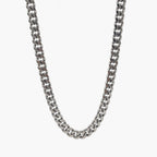 Men's Stainless Steel 8mm Cuban Curb Link Chain