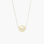 Silver 9mm Cultured Pearl Pendant - Jordans Jewellers