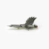 Silver Marcasite Pheasant Brooch Pendant - Jordans Jewellers