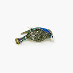 Silver Marcasite Bird Brooch - Jordans Jewellers