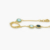 Sky & London Blue Topaz Bracelet in 9ct Yellow Gold - Jordans Jewellers