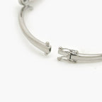 Two-Tone Blue Topaz Bangle - Jordans Jewellers