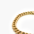 Antique 9ct Gold Graduated Curb Bracelet - Jordans Jewellers