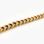 Antique 9ct Gold Graduated Curb Bracelet - Jordans Jewellers