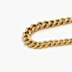 Antique 9ct Gold Graduated Curb Bracelet - Jordans Jewellers