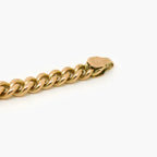 Antique 9ct Gold Graduated Curb Bracelet - Jordans Jewellers
