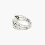 Lab Grown 1.06ct Diamond Bubble Ring in Platinum - Jordans Jewellers
