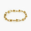Horseshoe & Ball Link Bracelet in 9ct Yellow Gold - Jordans Jewellers