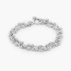 Silver Circle & Ball Bracelet