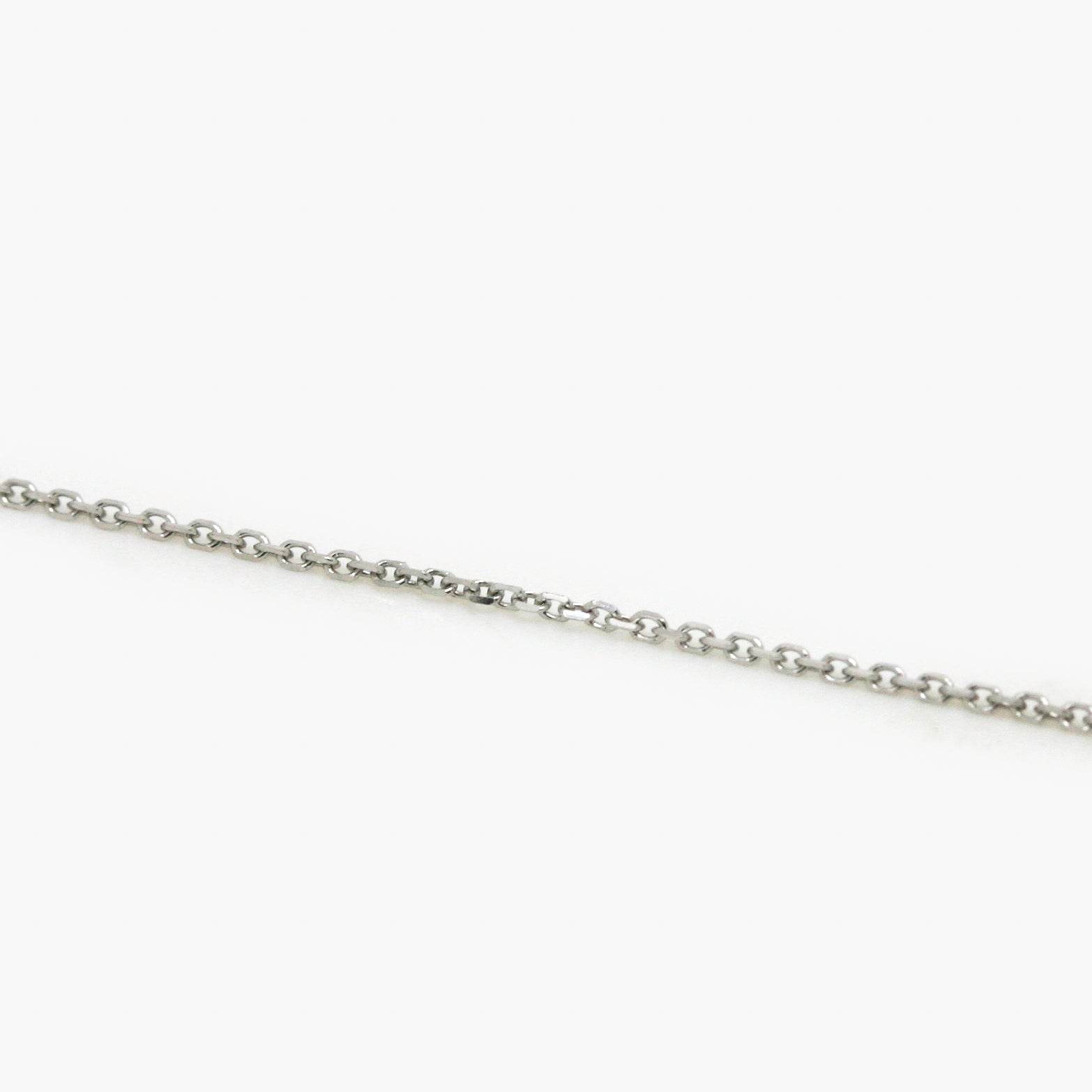 9ct White Gold Citrine and Diamond Teardrop Pendant Necklace - Jordans Jewellers