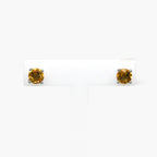 Silver Citrine Stud Earrings - Jordans Jewellers