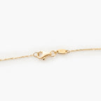 9ct Yellow Gold Clover Pendant Necklace