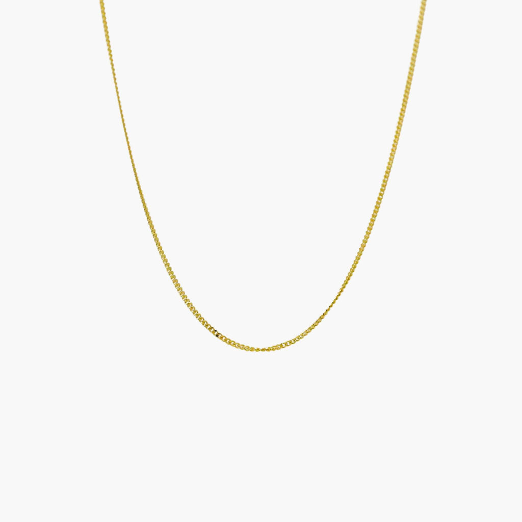 Curb Chain in 9ct Yellow Gold - Jordans Jewellers