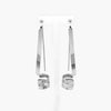 Silver Swirl Drop Earrings - Jordans Jewellers