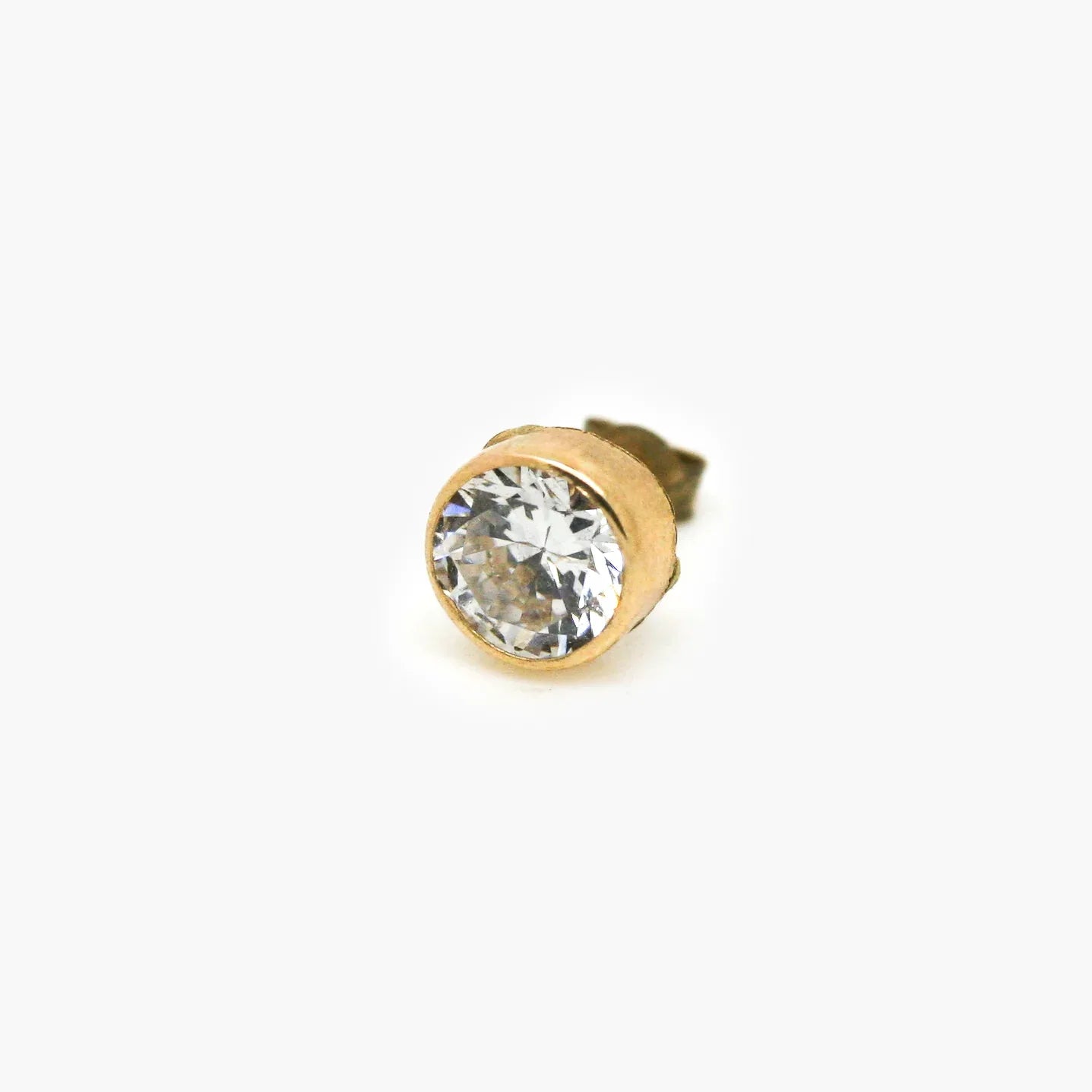 9ct Gold CZ Stud Earrings - Jordans Jewellers