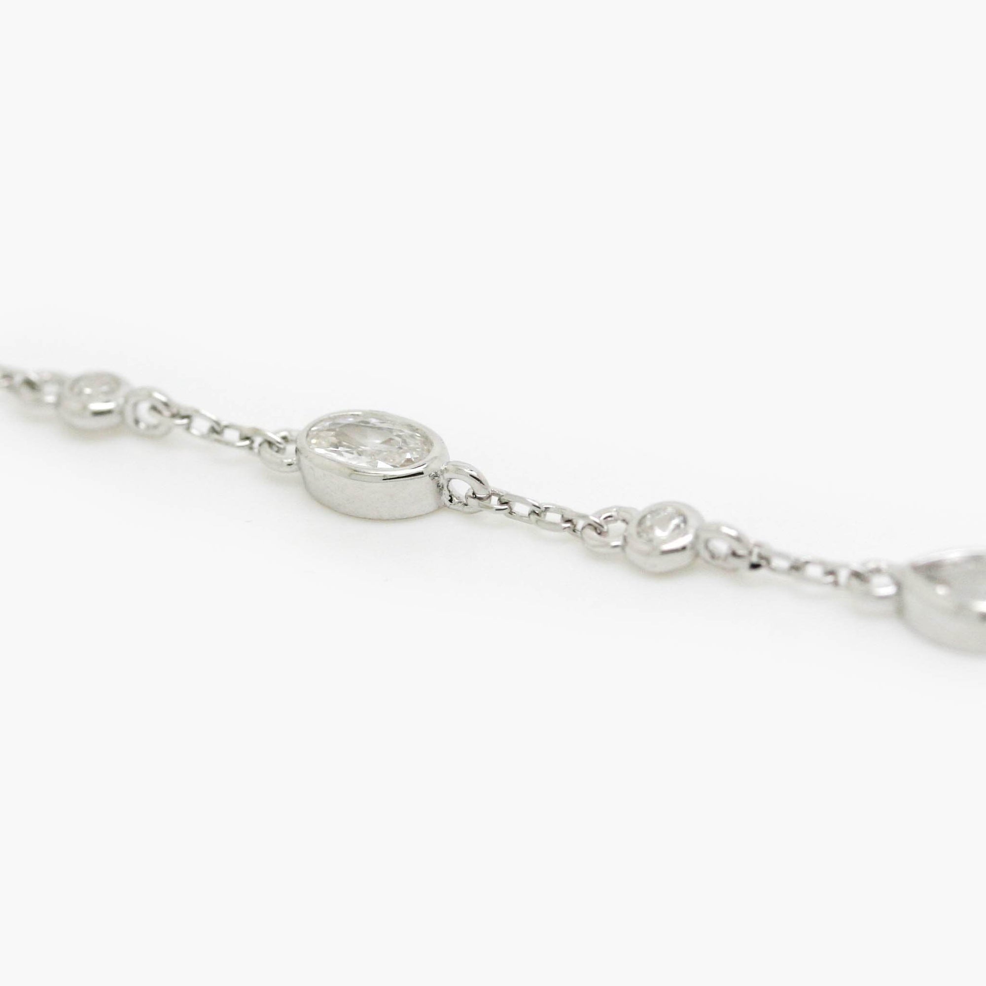 Silver CZ Multi Shape Bracelet - Jordans Jewellers