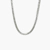 Silver CZ Tennis Choker Necklace - Jordans Jewellers
