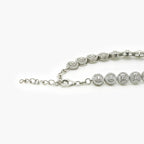 Fancy Silver CZ Bracelet - Jordans Jewellers