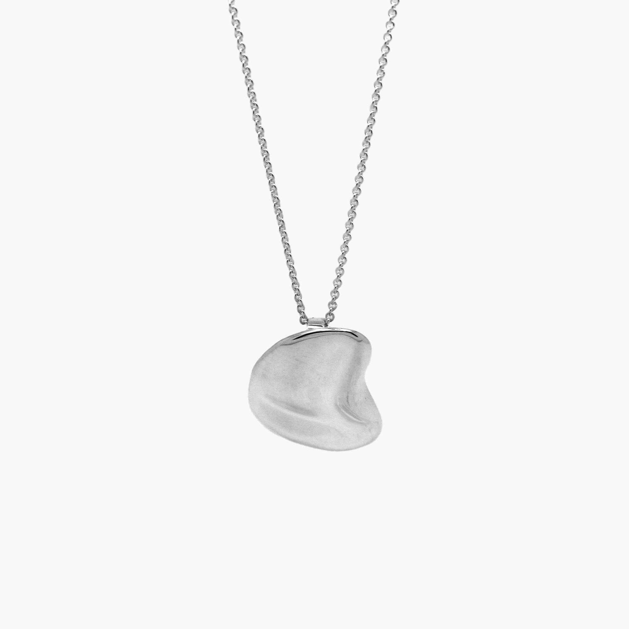 Silver Abstract Pendant Necklace - Jordans Jewellers