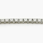 9ct White Gold Lab-Grown Diamond Tennis Bracelet - Jordans Jewellers